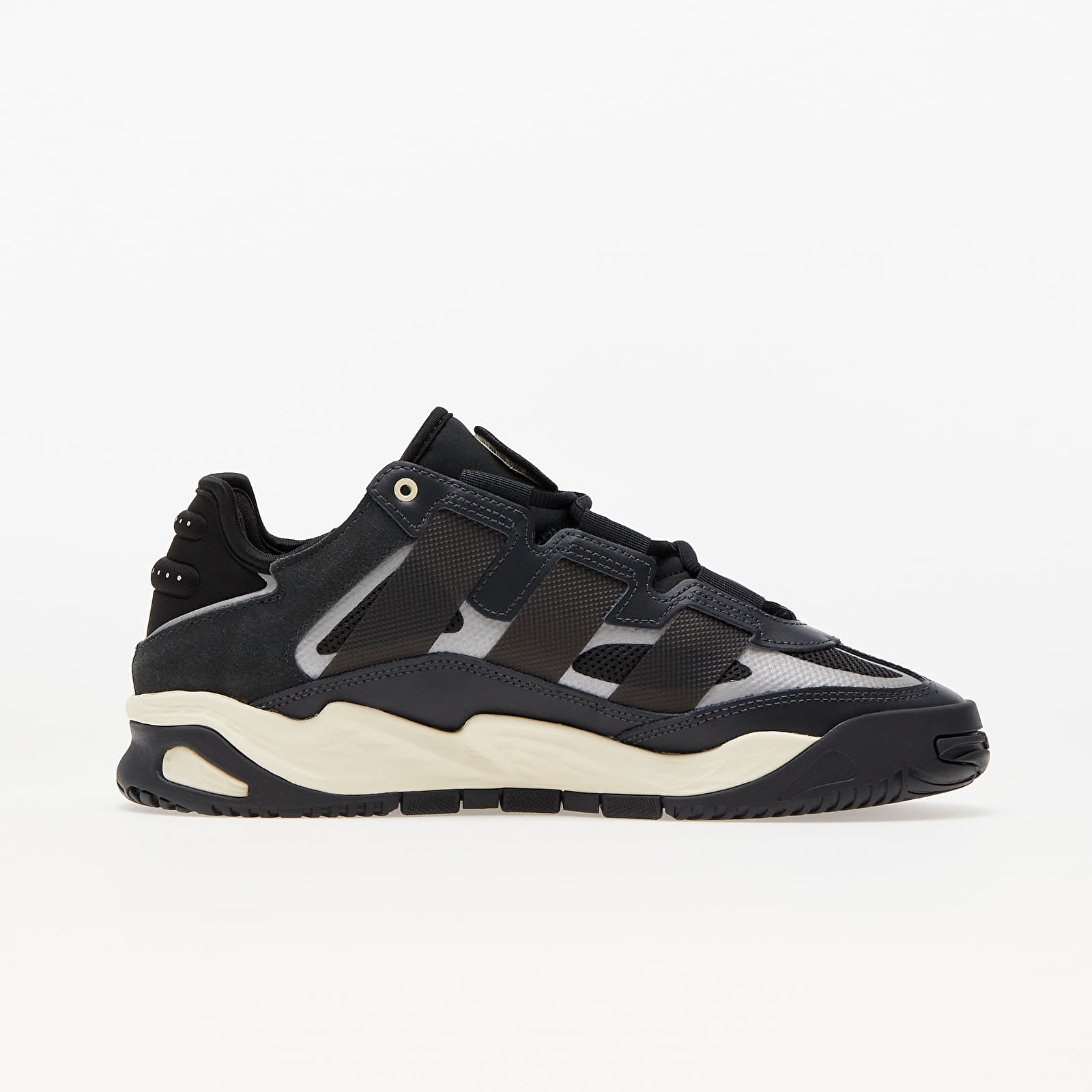 Buty męskie adidas Niteball Carbon/ Core Black/ Ecru Tint