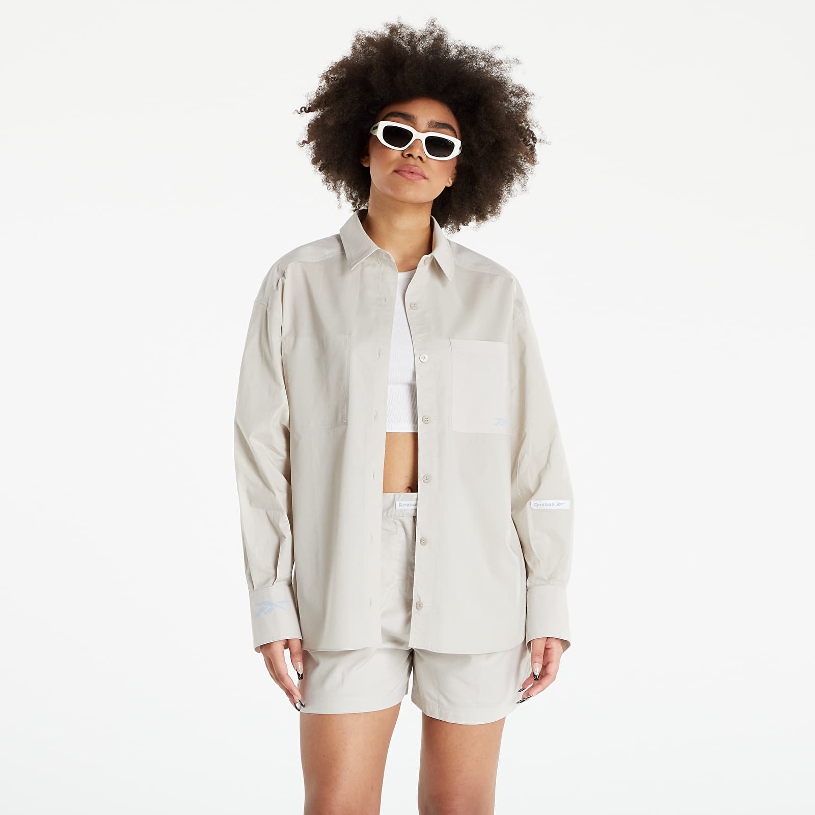 Tričká a košele Reebok Classics Womens Tailoring Shirt Moonstone