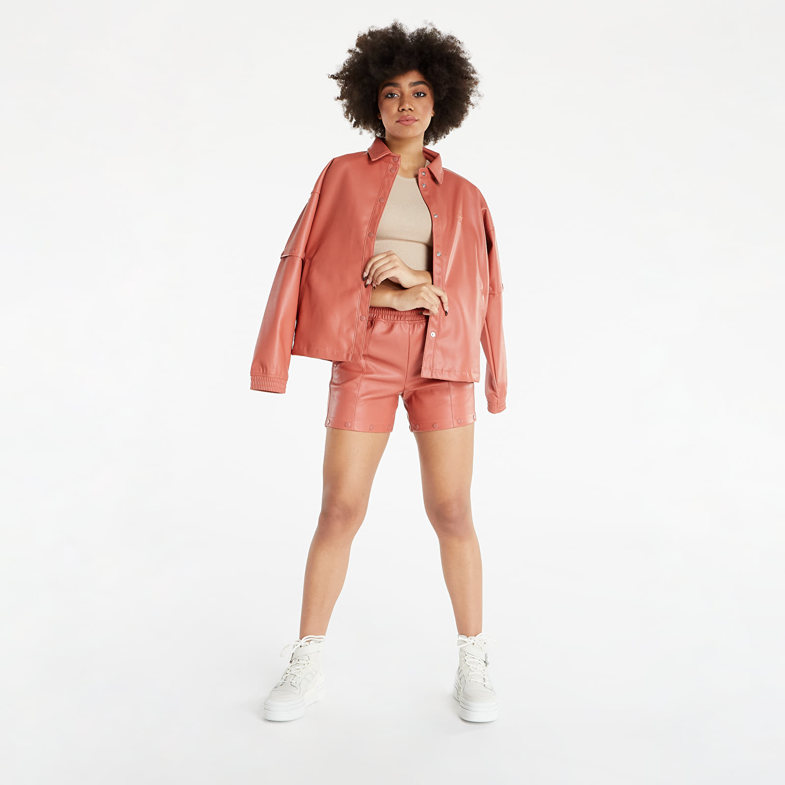 Adidas leather tracksuit clearance