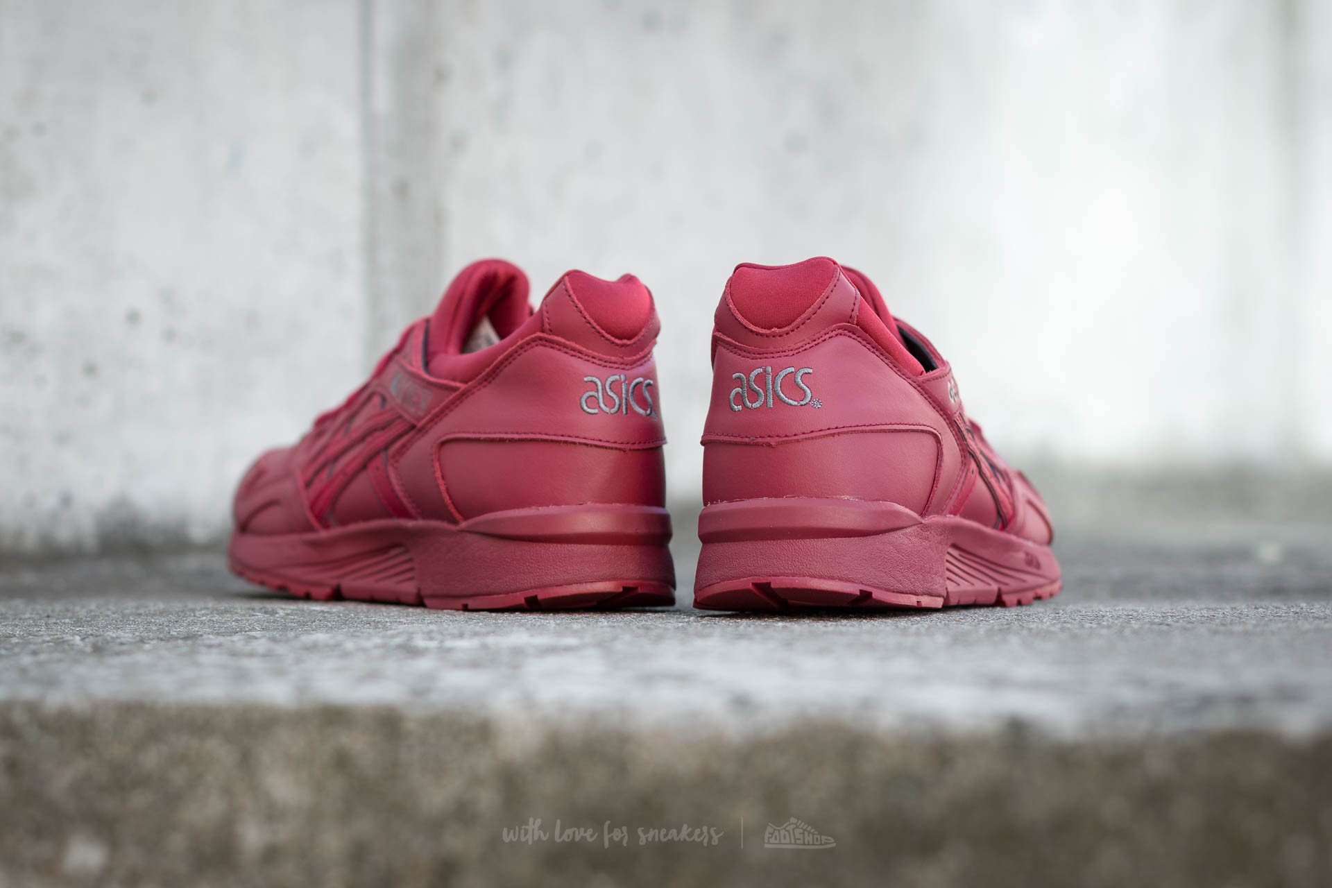 Asics gel lyte v burgundy discount