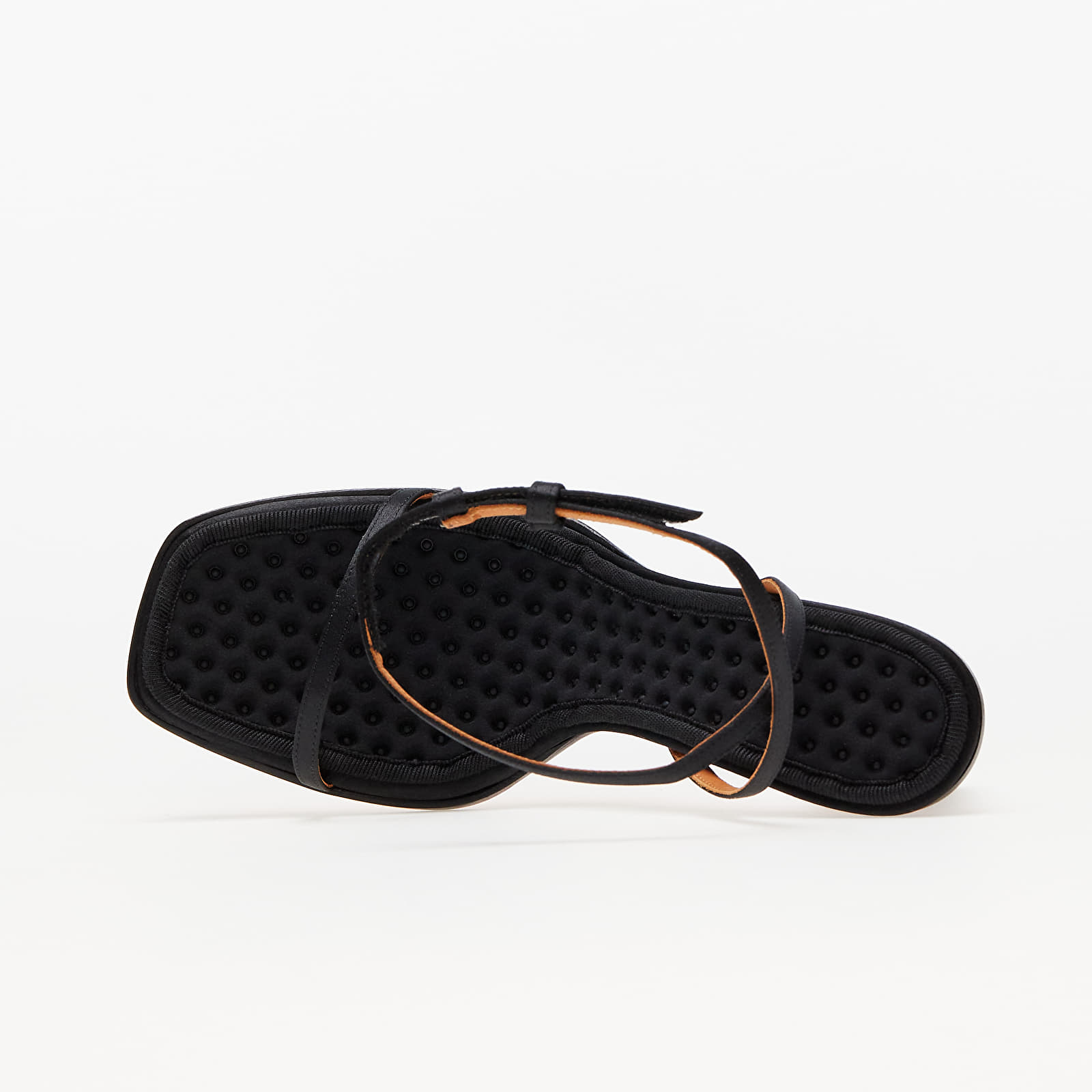 Women's shoes HERON PRESTON Bubble-Level Ankle Strap Sand Black Black