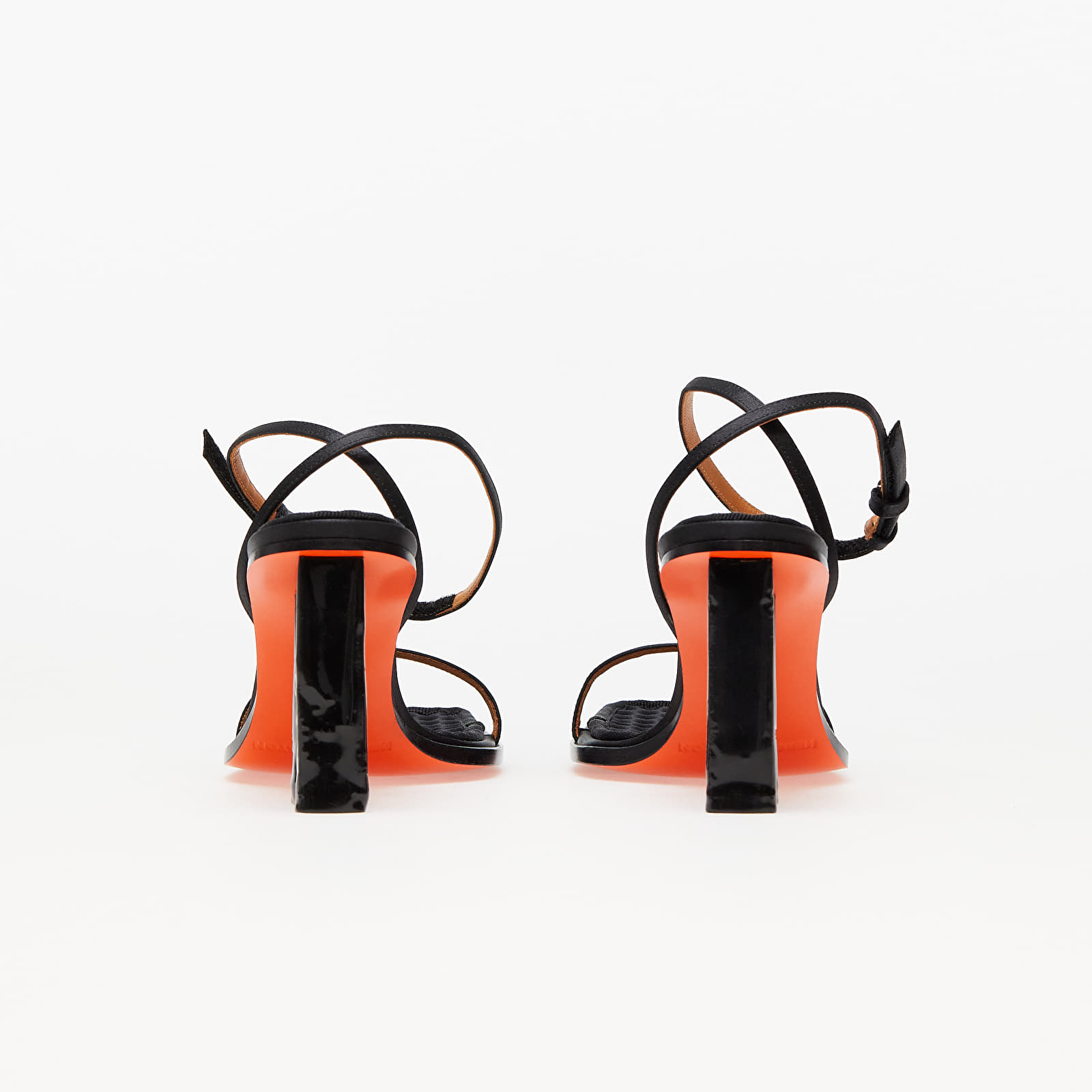 Women's shoes HERON PRESTON Bubble-Level Ankle Strap Sand Black Black