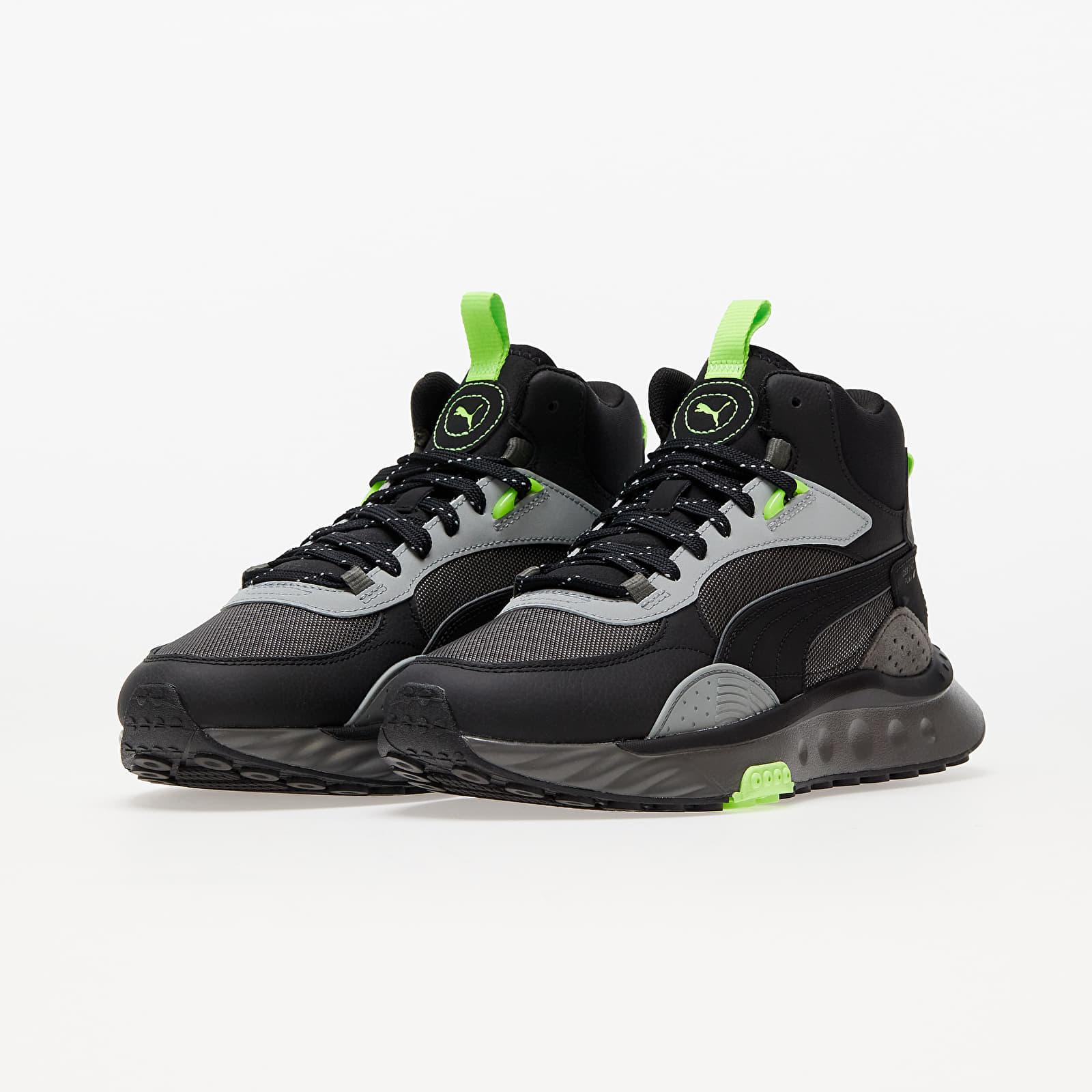 Herren Sneaker und Schuhe Puma Wild Rider Mid WS Puma Black-Dark Shadow