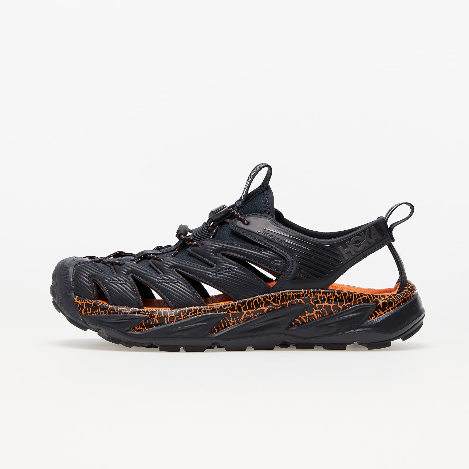 Herresko Hoka One One® Hopara Blue Graphite/ Persimmon Orange