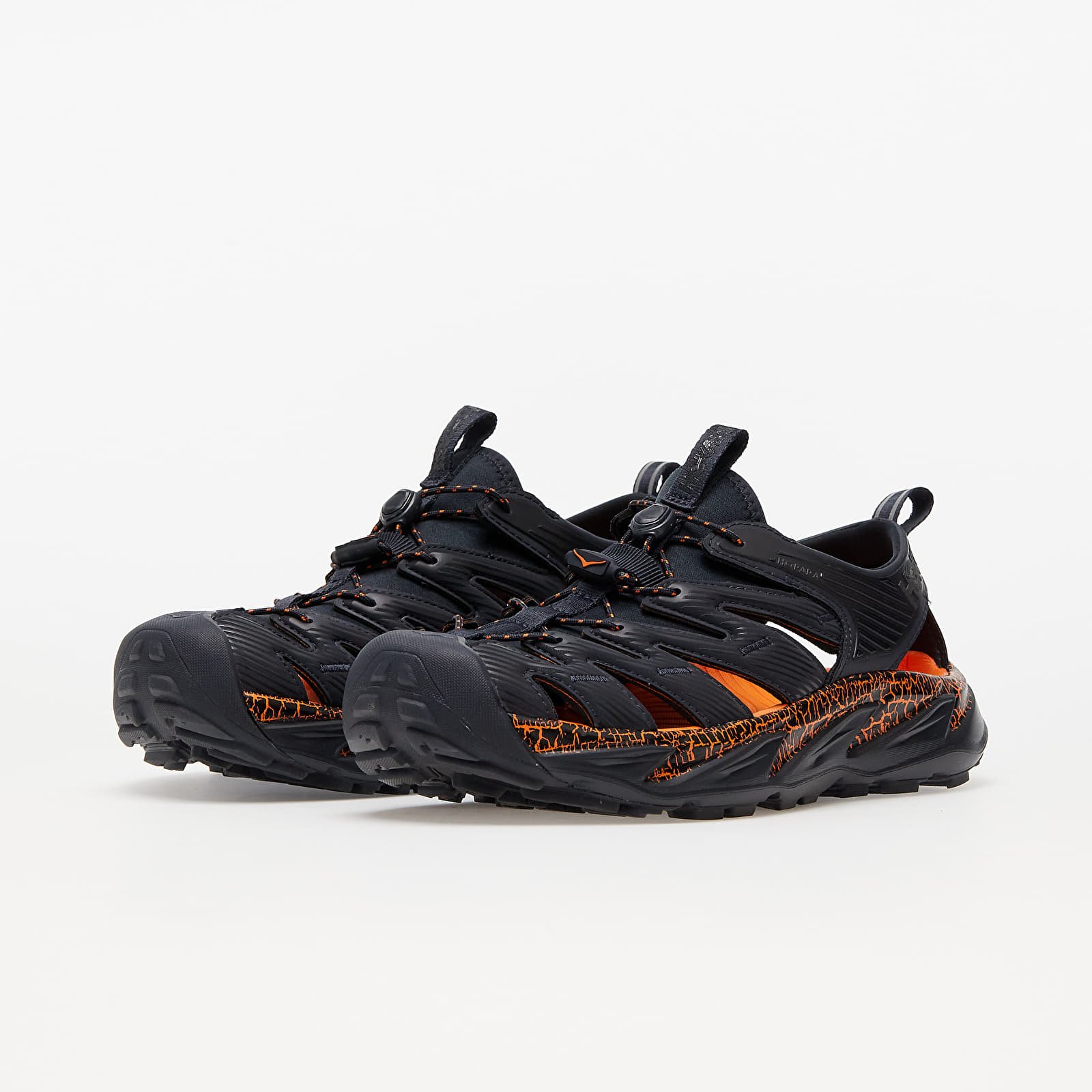 Herresko Hoka One One® Hopara Blue Graphite/ Persimmon Orange