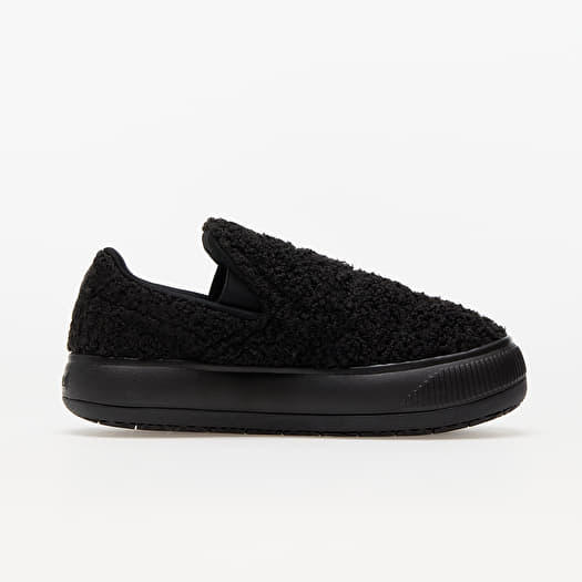 Damen Sneaker und Schuhe Puma Suede Mayu Slip on Teddy Wns Puma Black Footshop