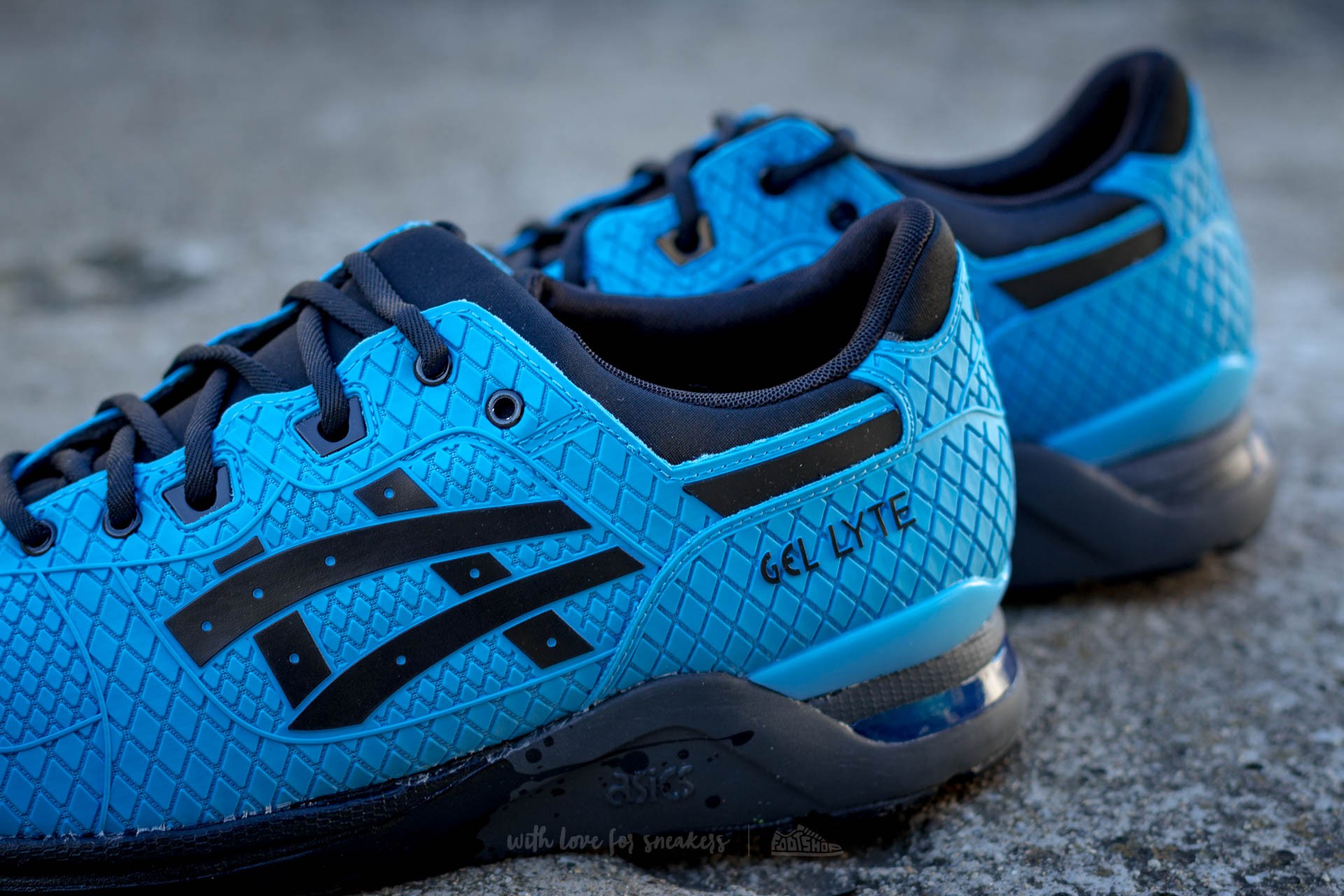 Men's shoes Asics Gel-Lyte Evo Light Blue/ Black