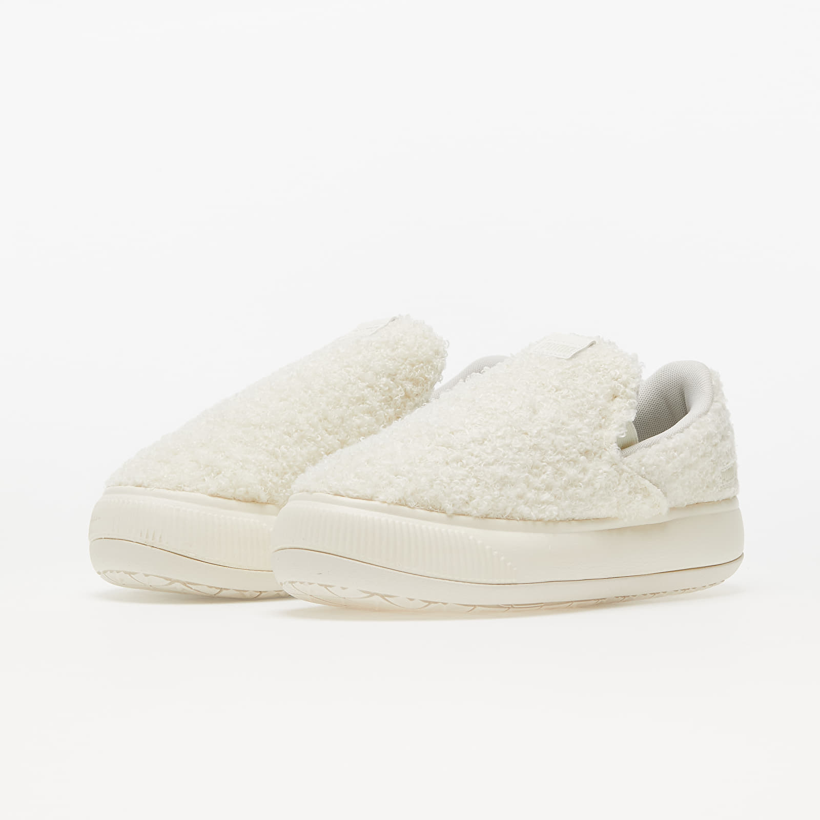 Women's shoes Puma Suede Mayu Slip-on Teddy Wns Marshmallow-Putty