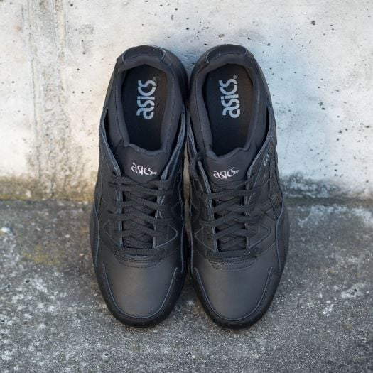 Asics gel lyte v black leather outlet