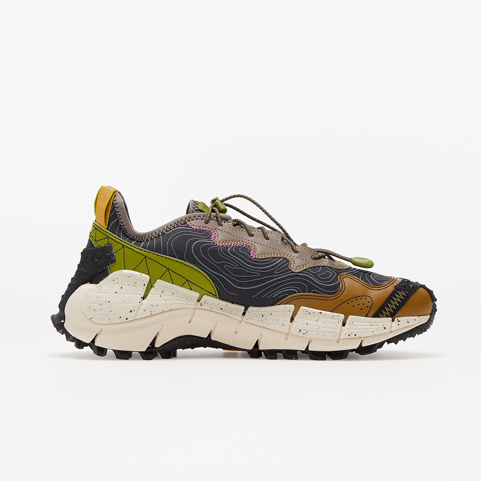 Pánské tenisky a boty Reebok Zig Kinetica II Edge Pure Grey/ Wldmos/ Sulgrn