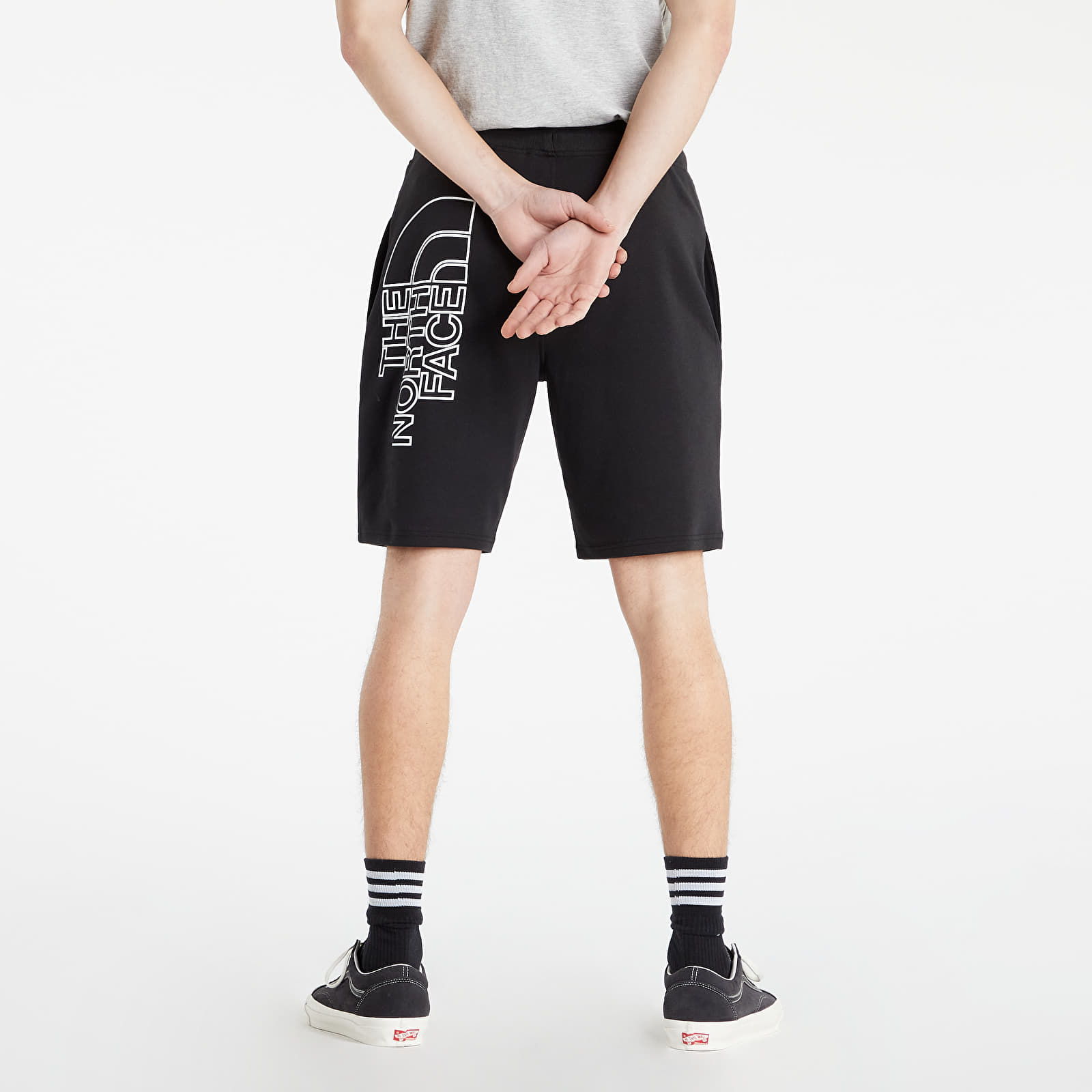 Szorty The North Face M Graphic Shorts Light Tnf Black