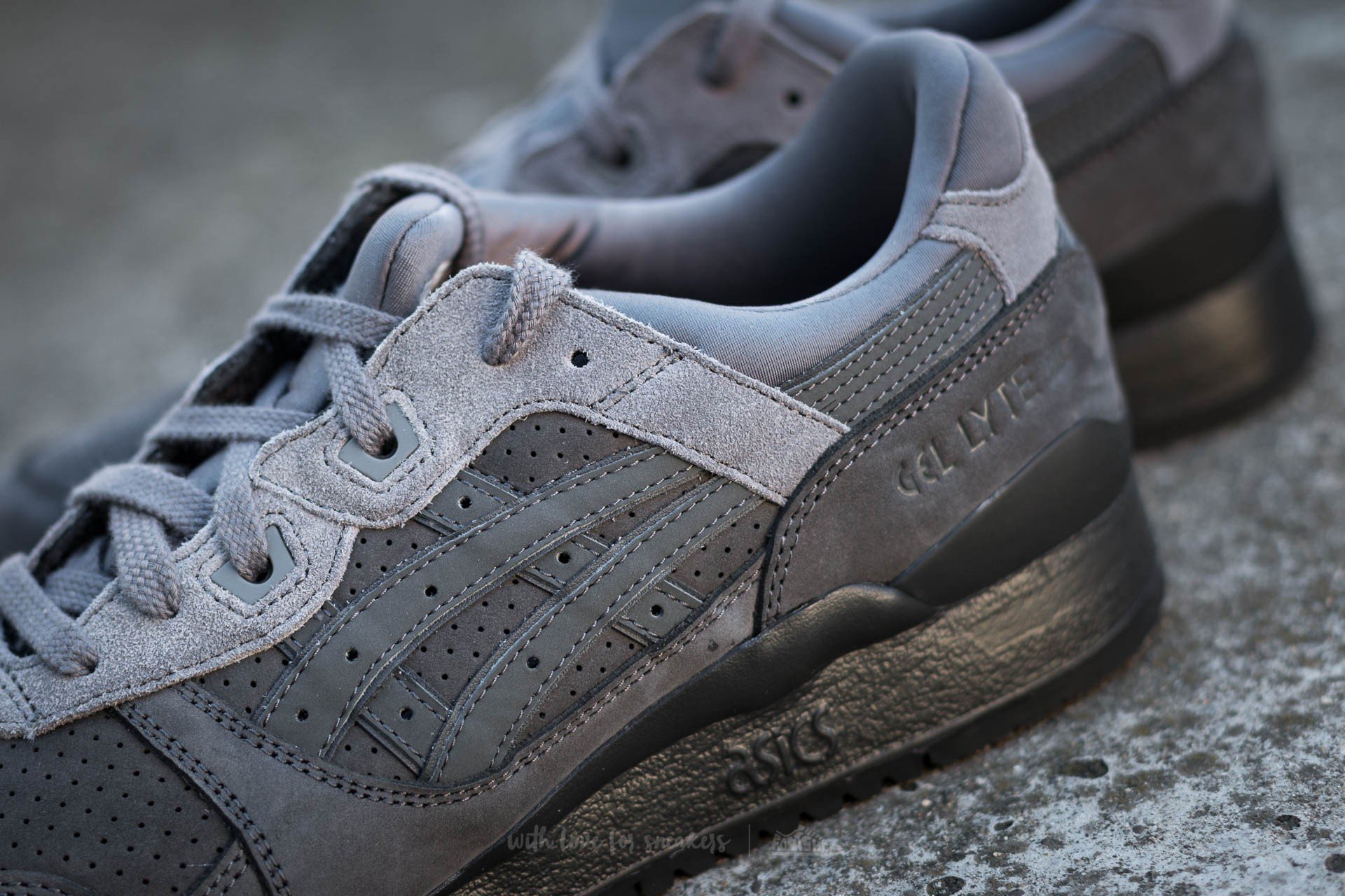 Мъжки кецове и обувки Asics Gel-Lyte III Dark Grey/ Dark Grey