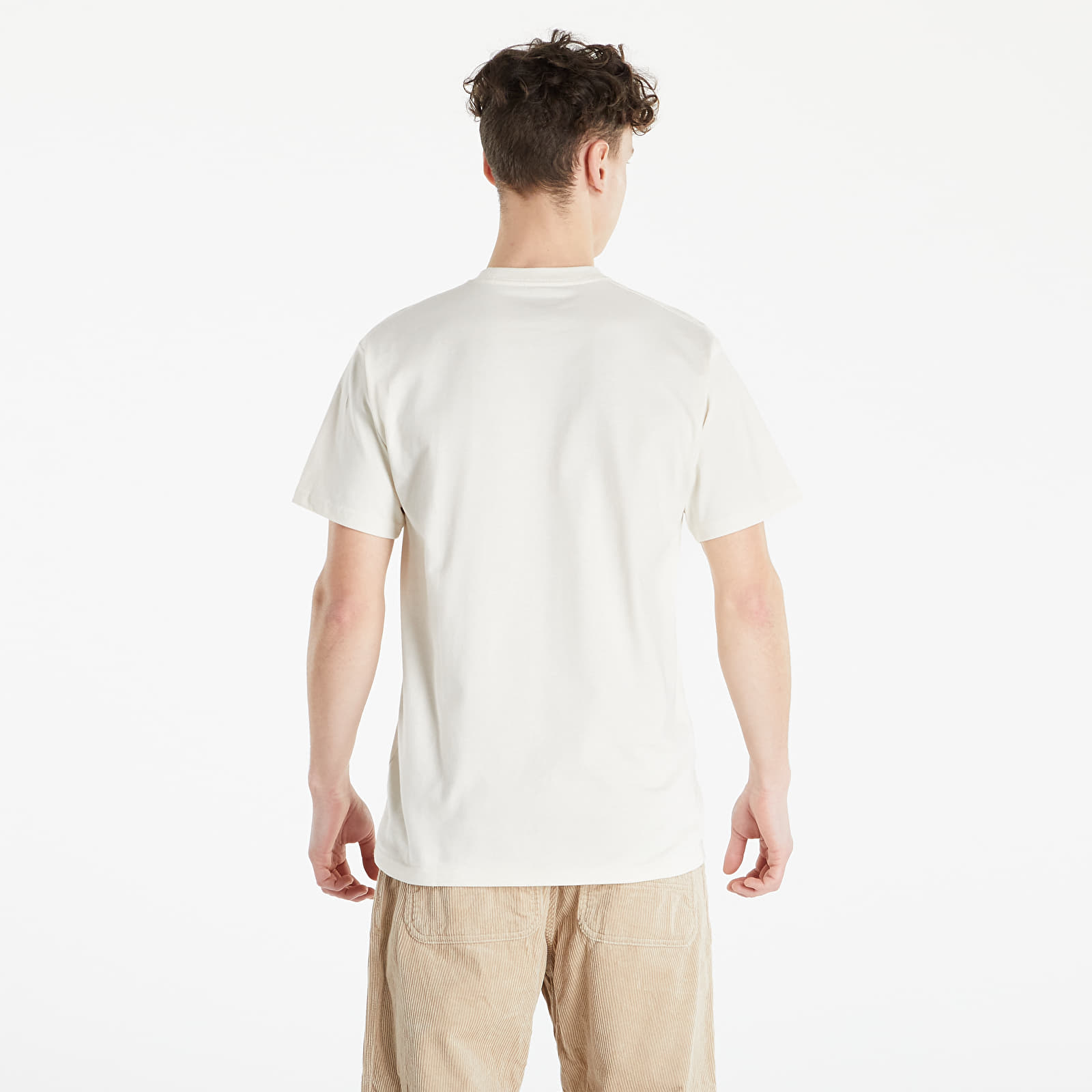 T-shirts Vans Anaheim Print Mash Up Checker Ss Antique White