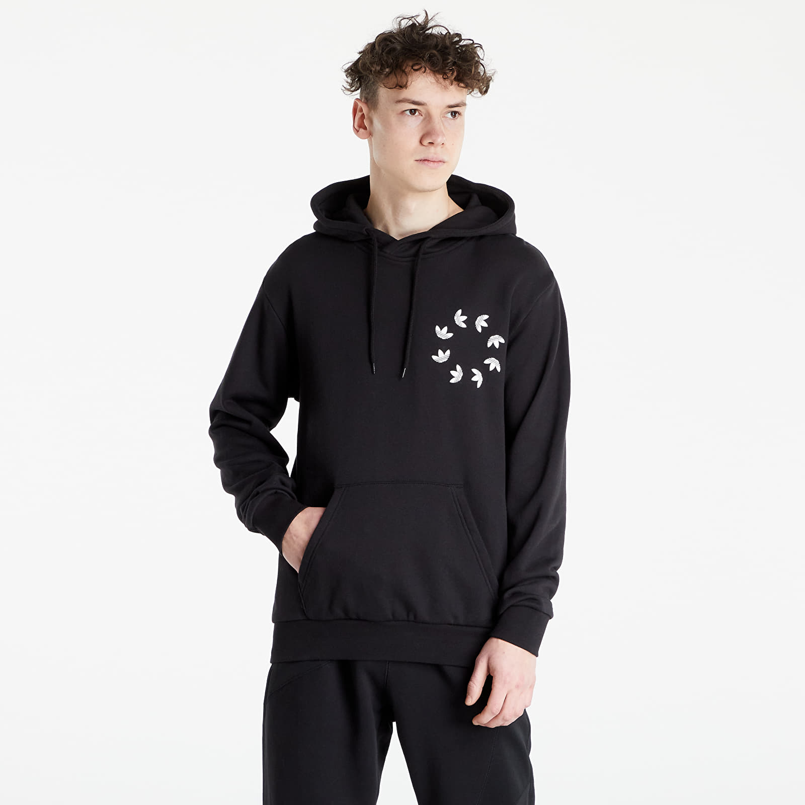 Sweatshirts adidas Adicolor Spinner Hoodie Black