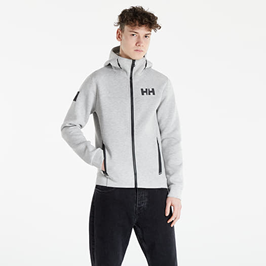 Helly Hansen Hp Ocean Fz Jacket Grey Melange Footshop