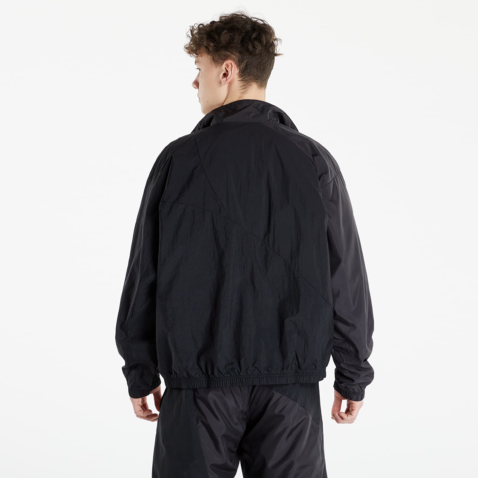 Chaquetas adidas Block Fabric Woven Track Top Black
