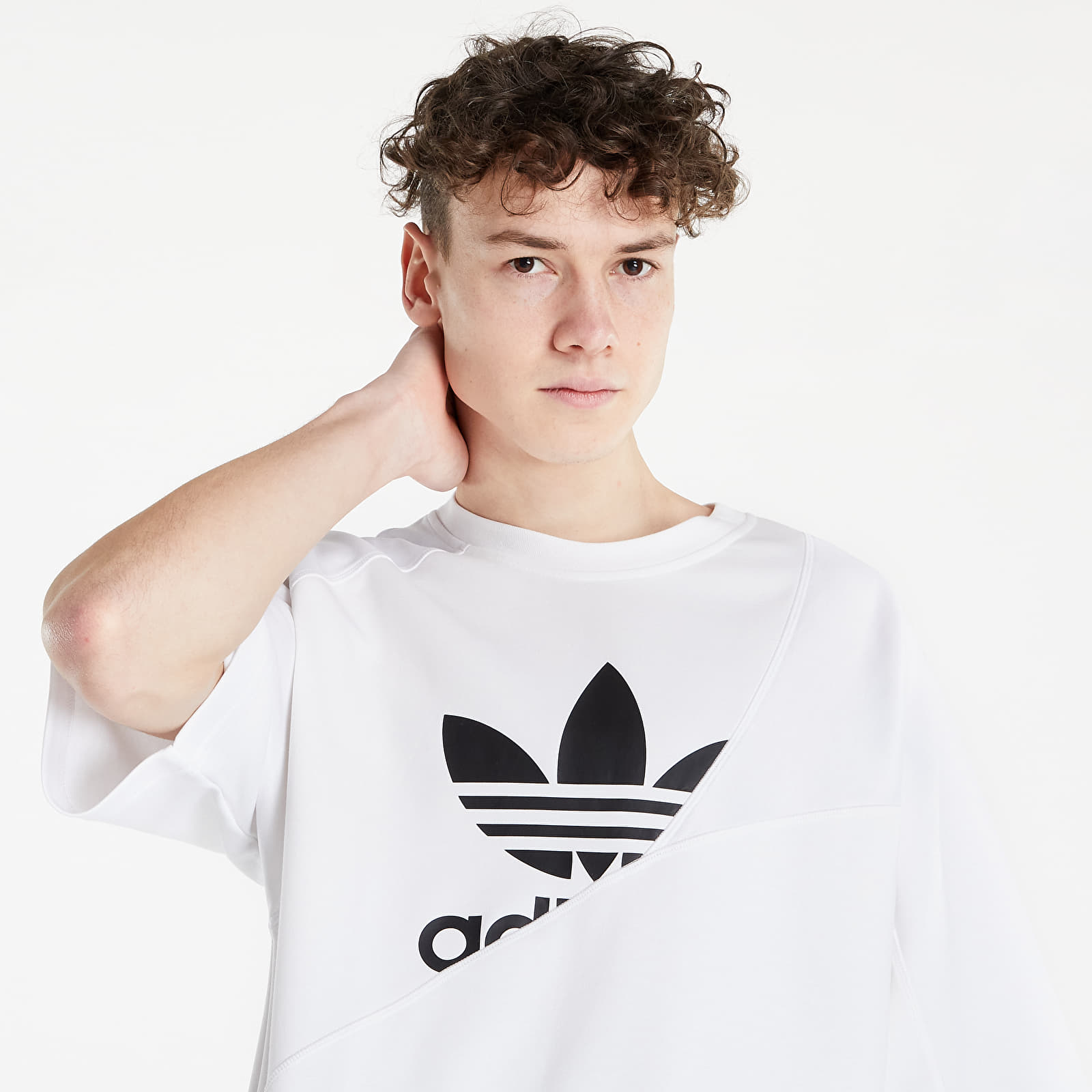 Magliette adidas Adicolor Tricot Interlock T Shirt White Footshop