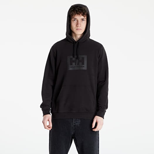 Helly hansen black hoodie sale