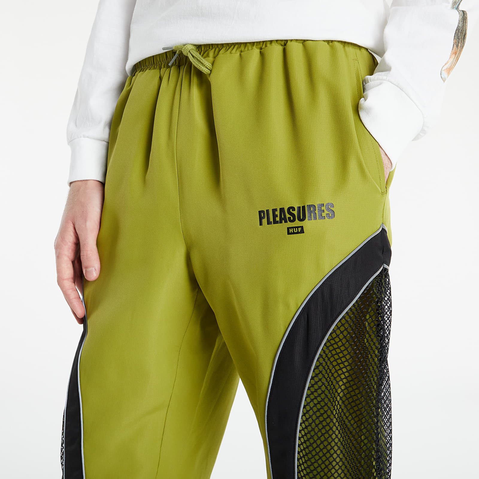 Pleasures discount track pants