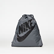 Gymsacks Nike Heritage Drawstring Bag Iron Grey Iron Grey Black
