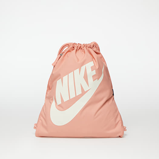 Pink nike drawstring bag top