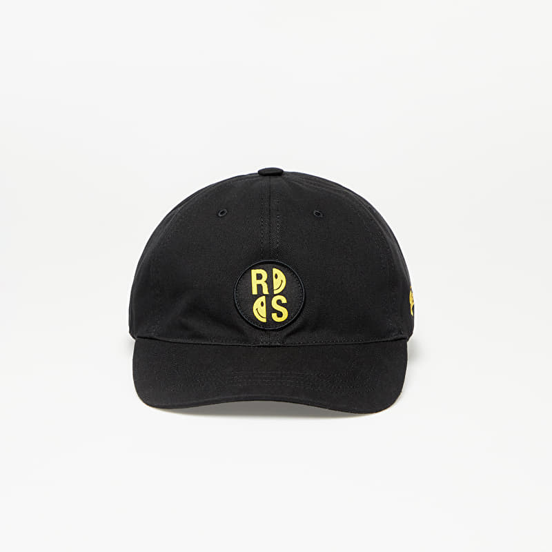 RAF SIMONS Cap With Rs-Smiley Badge Black | Footshop