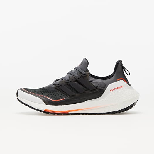 Scarpe uomo adidas UltraBOOST 21 C.RDY Grey Five Core Black Solar Red Footshop
