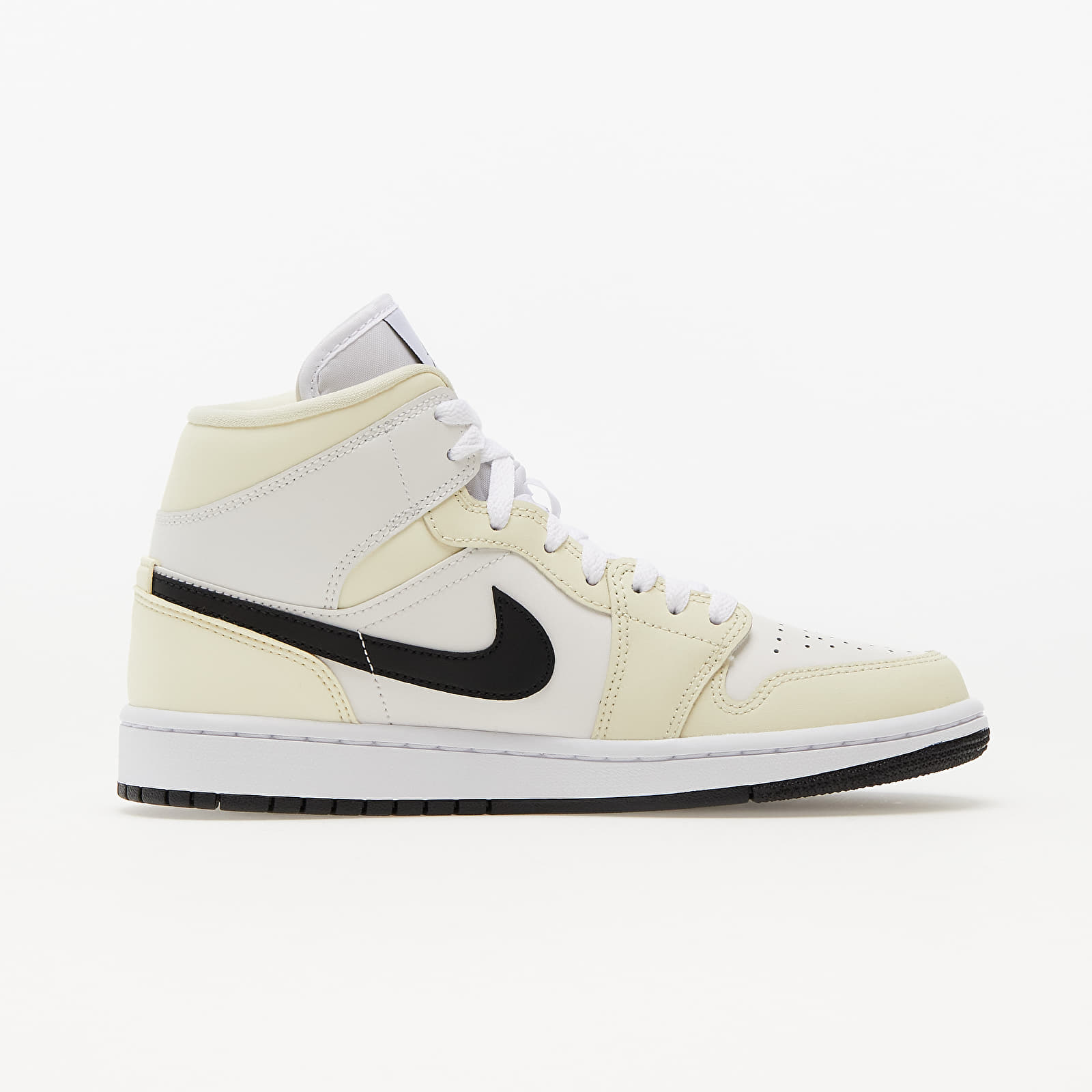 Sko til kvinder Air Jordan W 1 Mid Coconut Milk/ Black-Summit White-White