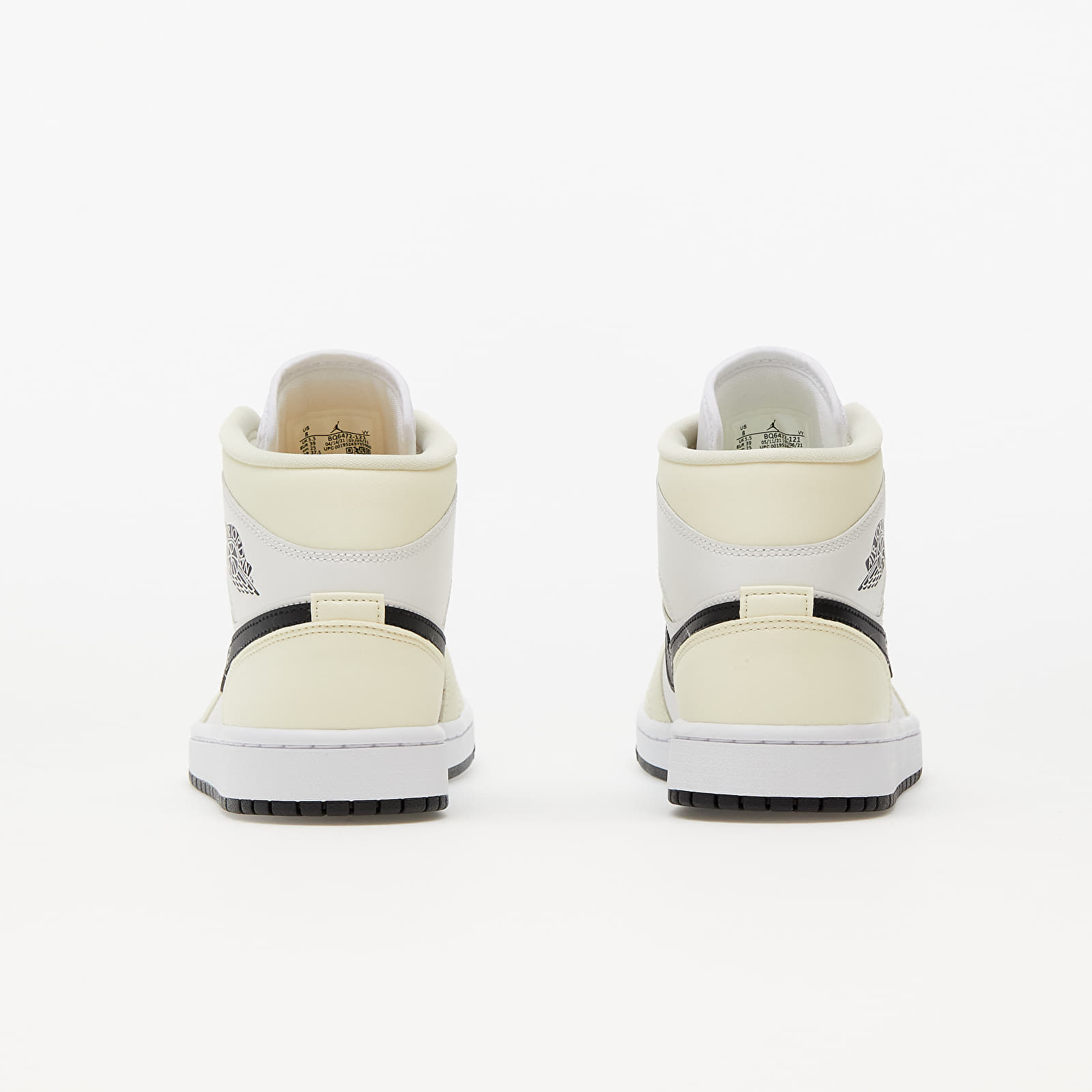 Sko til kvinder Air Jordan W 1 Mid Coconut Milk/ Black-Summit White-White