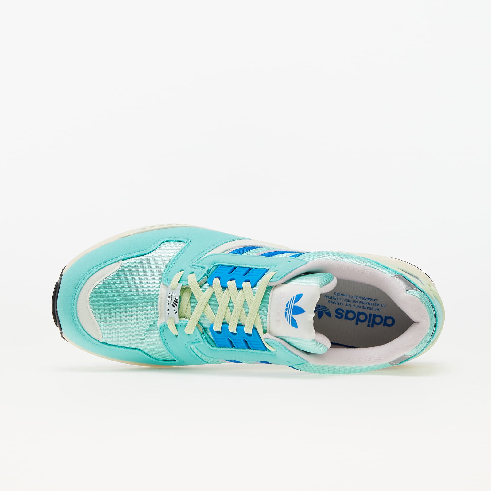 Herren Sneaker und Schuhe adidas ZX 8000 Aluminium Lime/ Ecru Tint/ Blue Rust