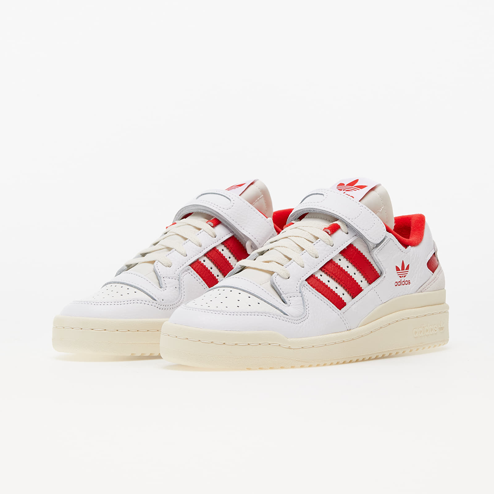 Herren Sneaker und Schuhe adidas Forum 84 Low Ftw White/ Vivid Red/ Core White