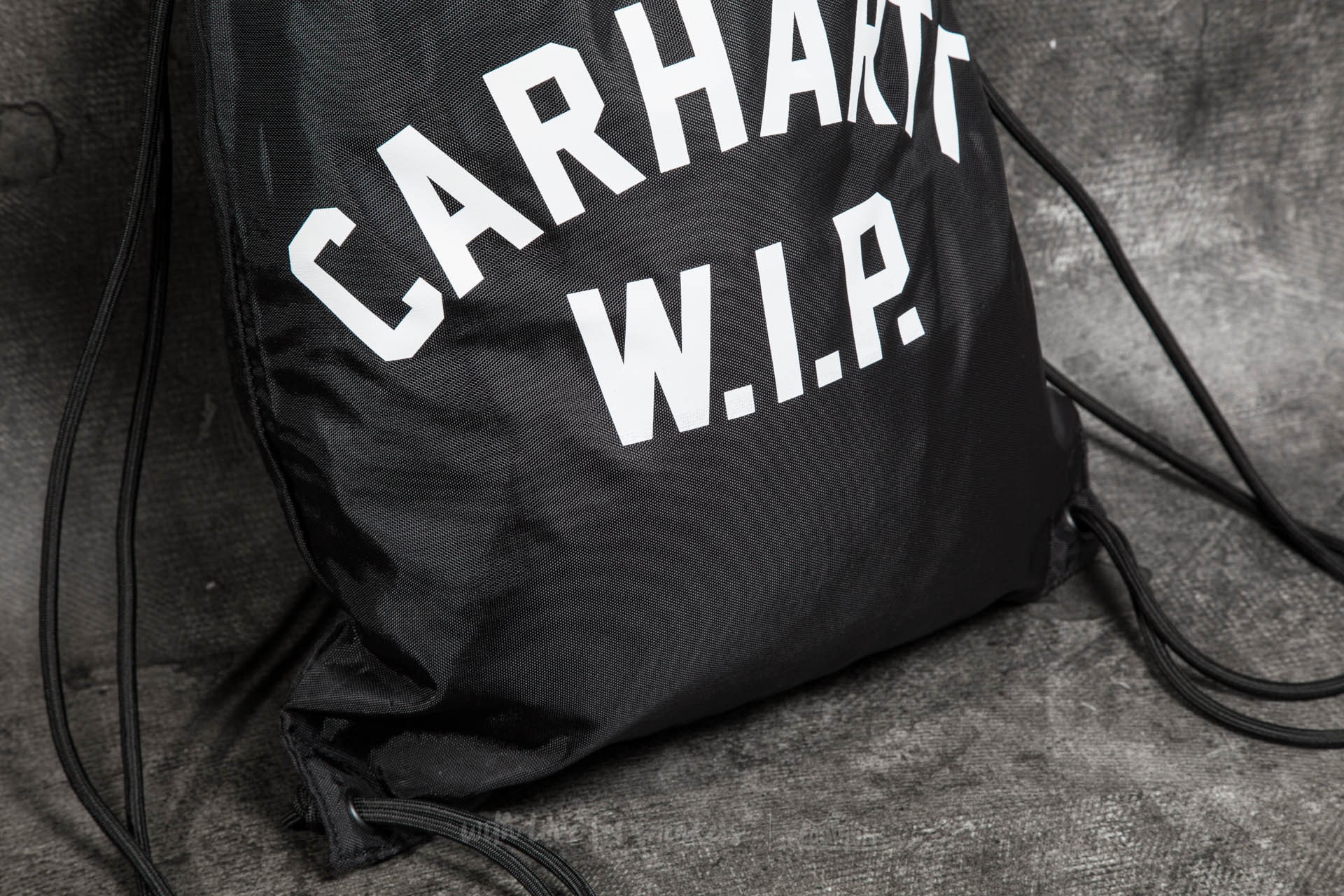 Mochilas Carhartt WIP USS Script Bag Black/ White | Footshop