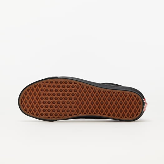 Vans orange and black best sale