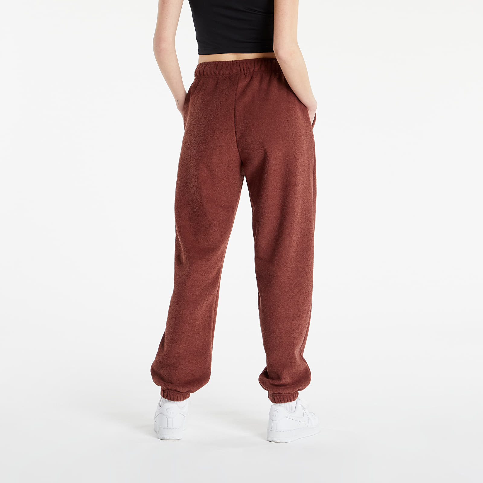 Džíny a kalhoty Nike Sportswear Essentials Women's Plush High-Rise ...