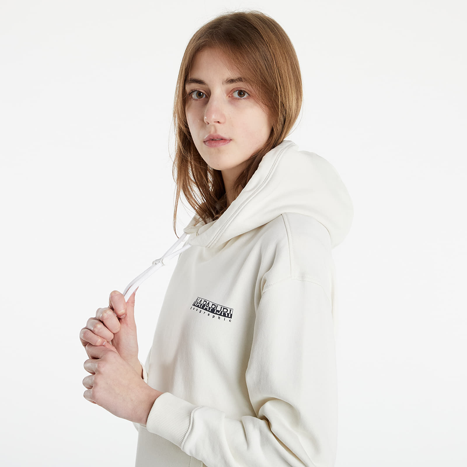 Hoodies and sweatshirts Napapijri B Veny H White Whisper Footshop