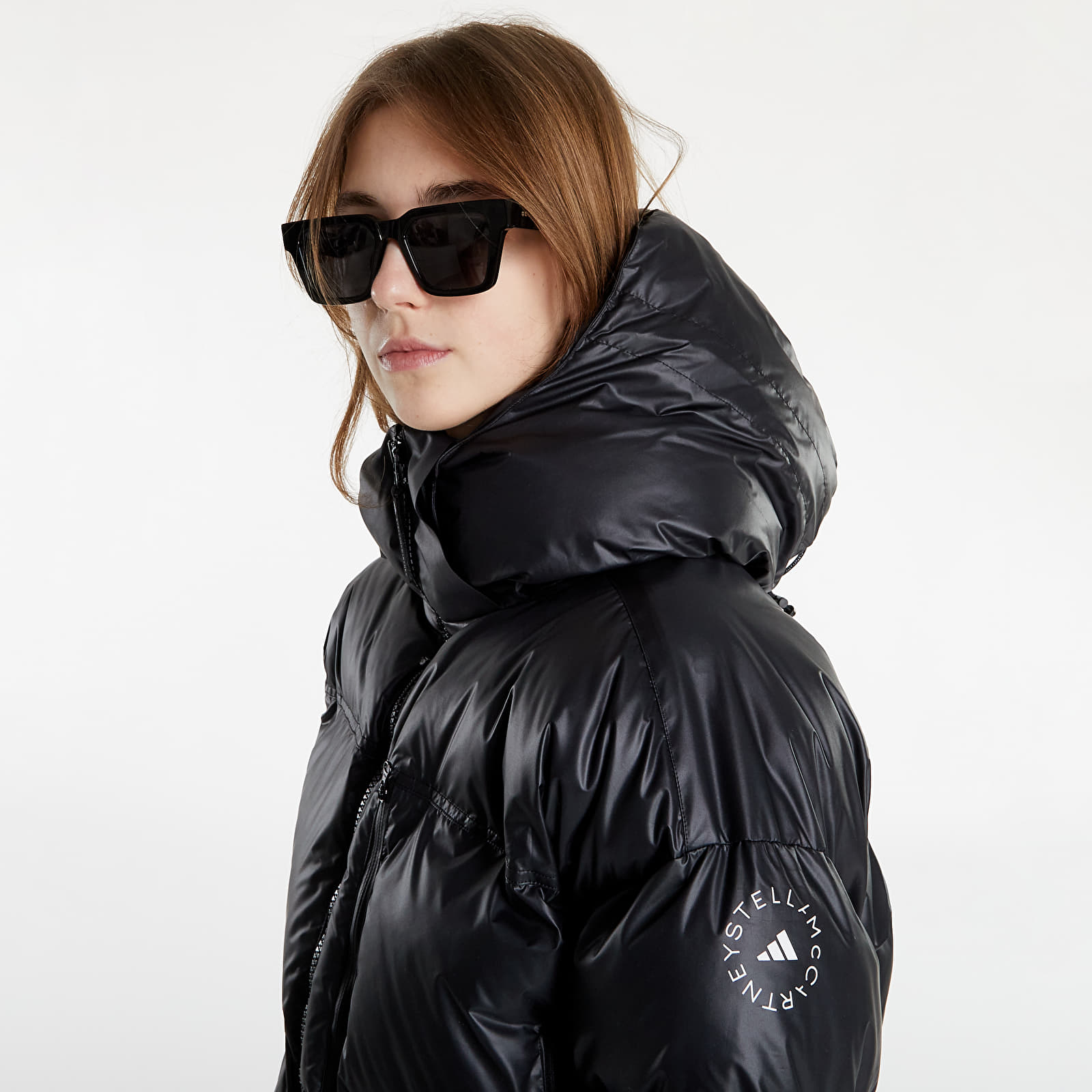 Striukės adidas x Stella McCartney Short Puffer Black/ White