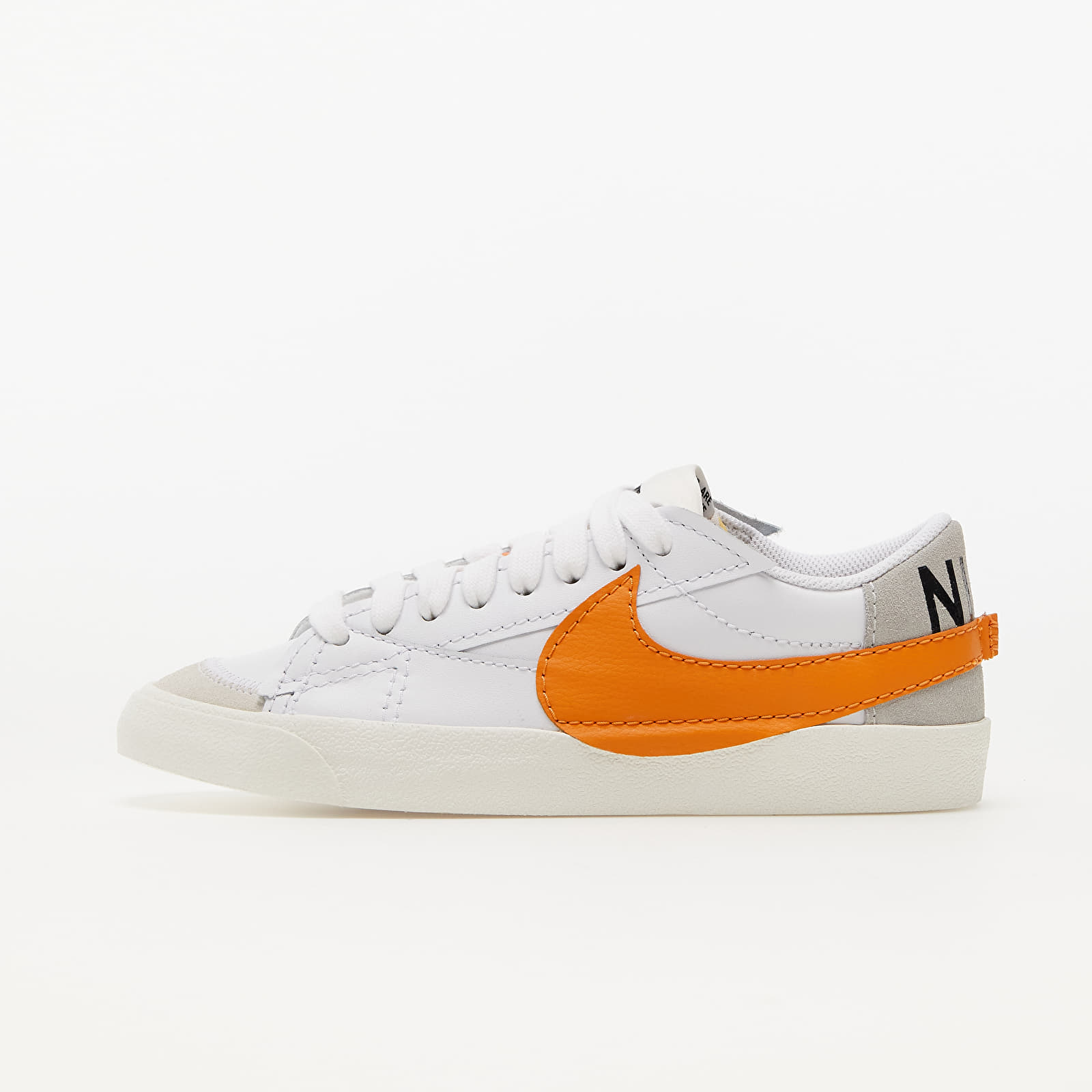 Vyriška avalynė Nike Blazer Low '77 Jumbo White/ Alpha Orange-Grey Fog-Sail