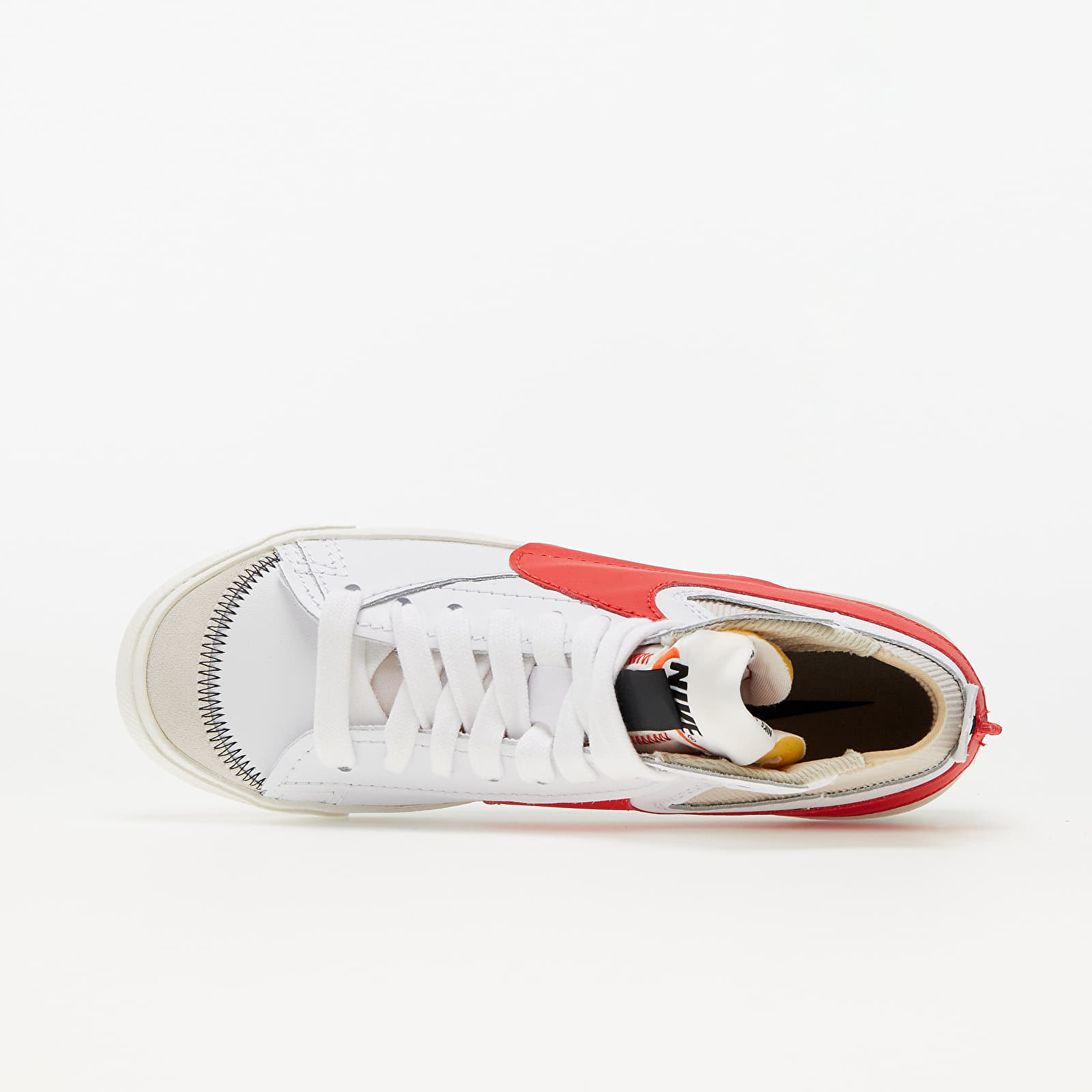 Zapatillas Hombre Nike Blazer Mid '77 Jumbo White/ Habanero Red-Rattan-White