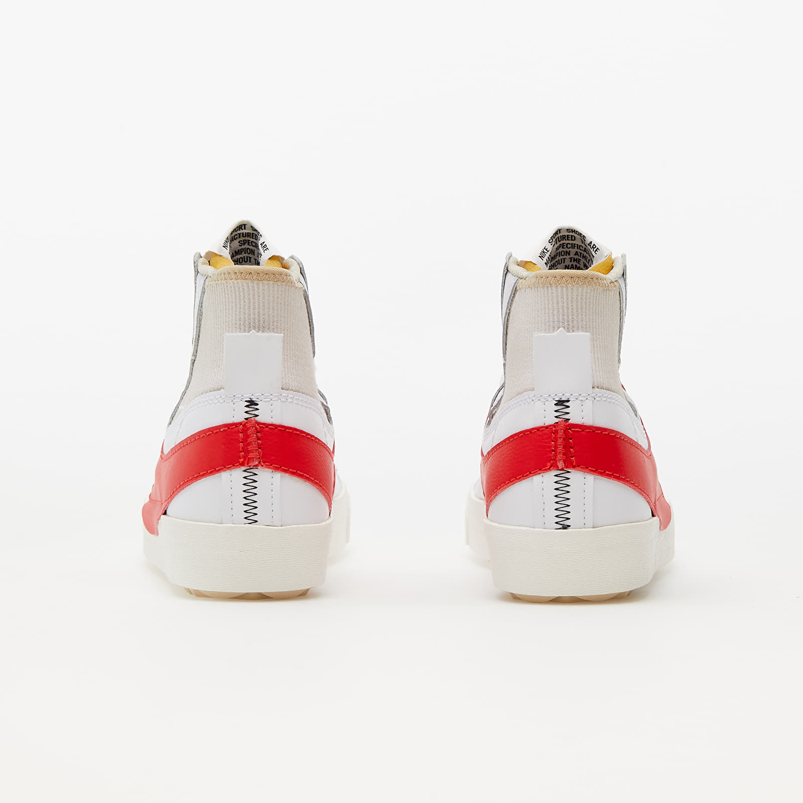 Zapatillas Hombre Nike Blazer Mid '77 Jumbo White/ Habanero Red-Rattan-White