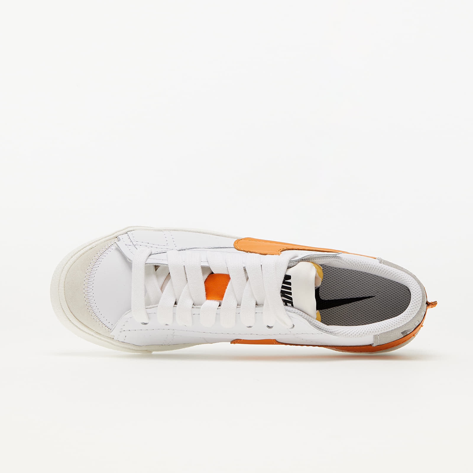 Vyriška avalynė Nike Blazer Low '77 Jumbo White/ Alpha Orange-Grey Fog-Sail