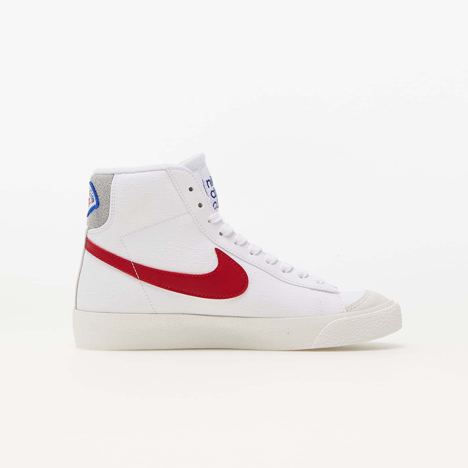 Gyerek sneakerek and cipők Nike Blazer Mid '77 SE (GS) White/ Gym Red-Lt Smoke Grey-Phantom