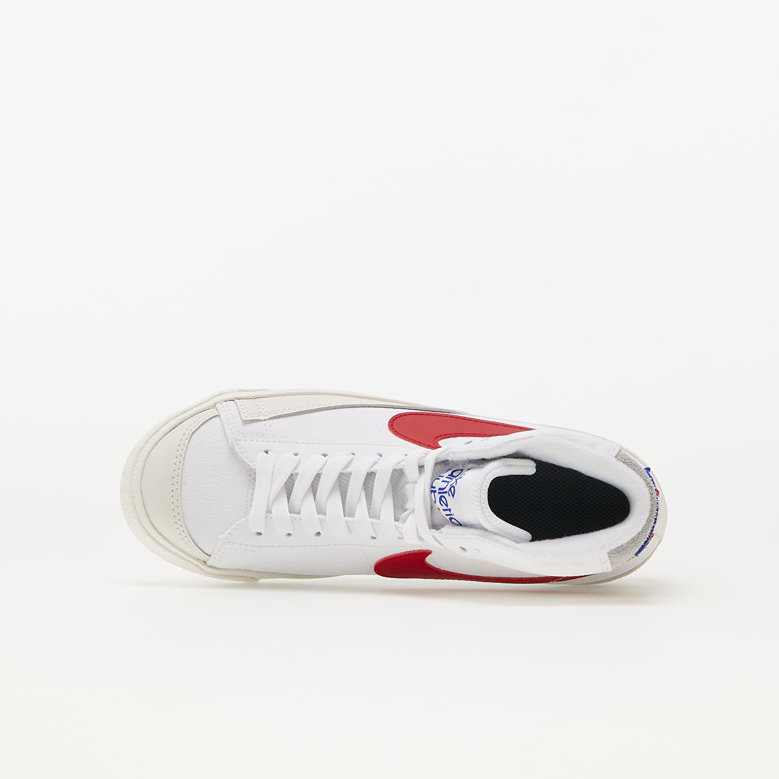 Gyerek sneakerek and cipők Nike Blazer Mid '77 SE (GS) White/ Gym Red-Lt Smoke Grey-Phantom