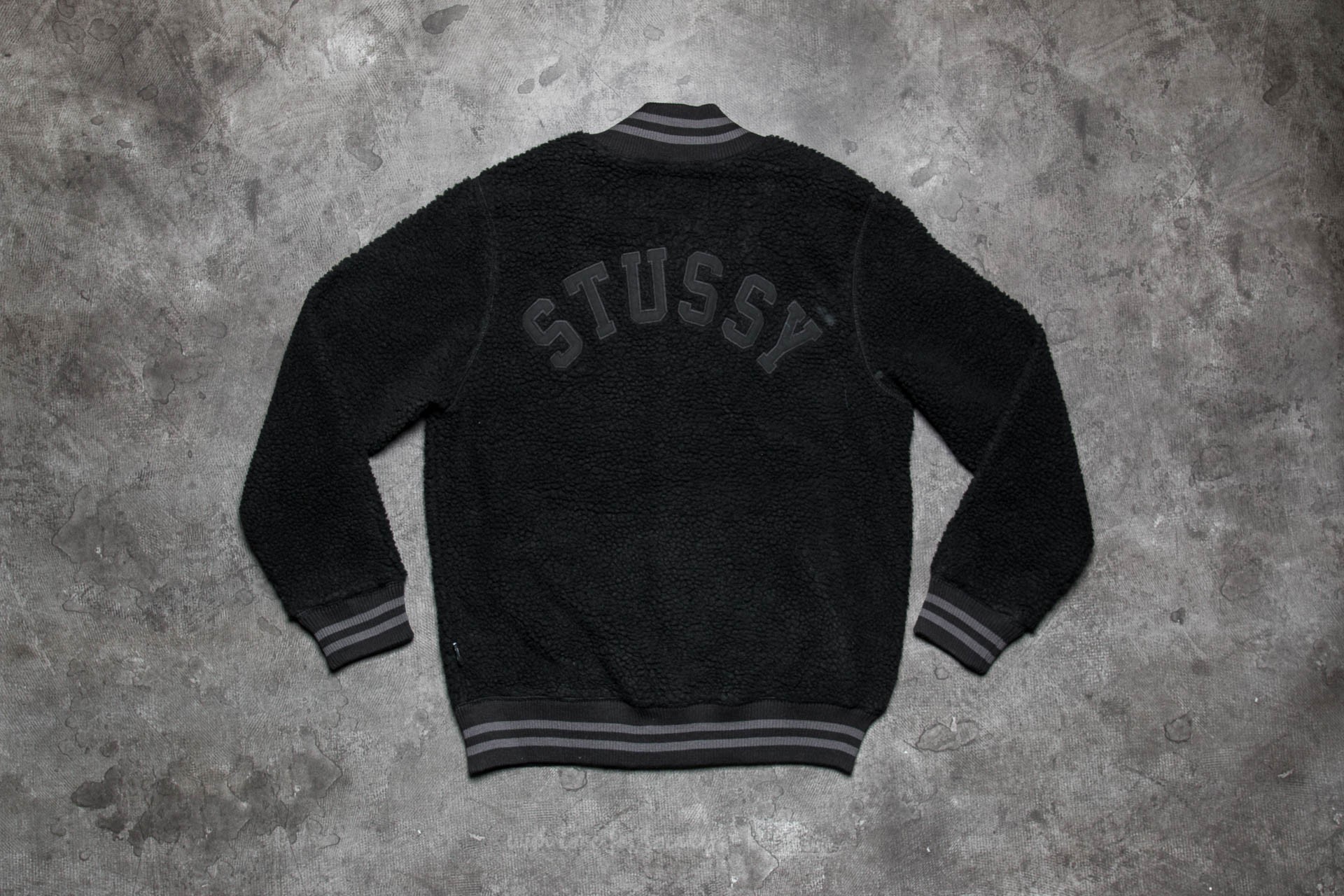 Giacche Stüssy S Varsity Baseball Jacket Black