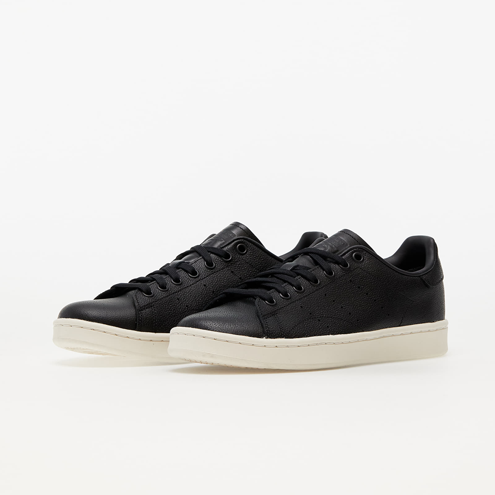 Adidas stan smith black white sole cheap