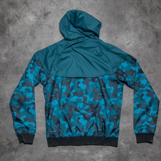 Jackets Nike Sportswear Windrunner AOP Badlands Mdnttq Black Footshop