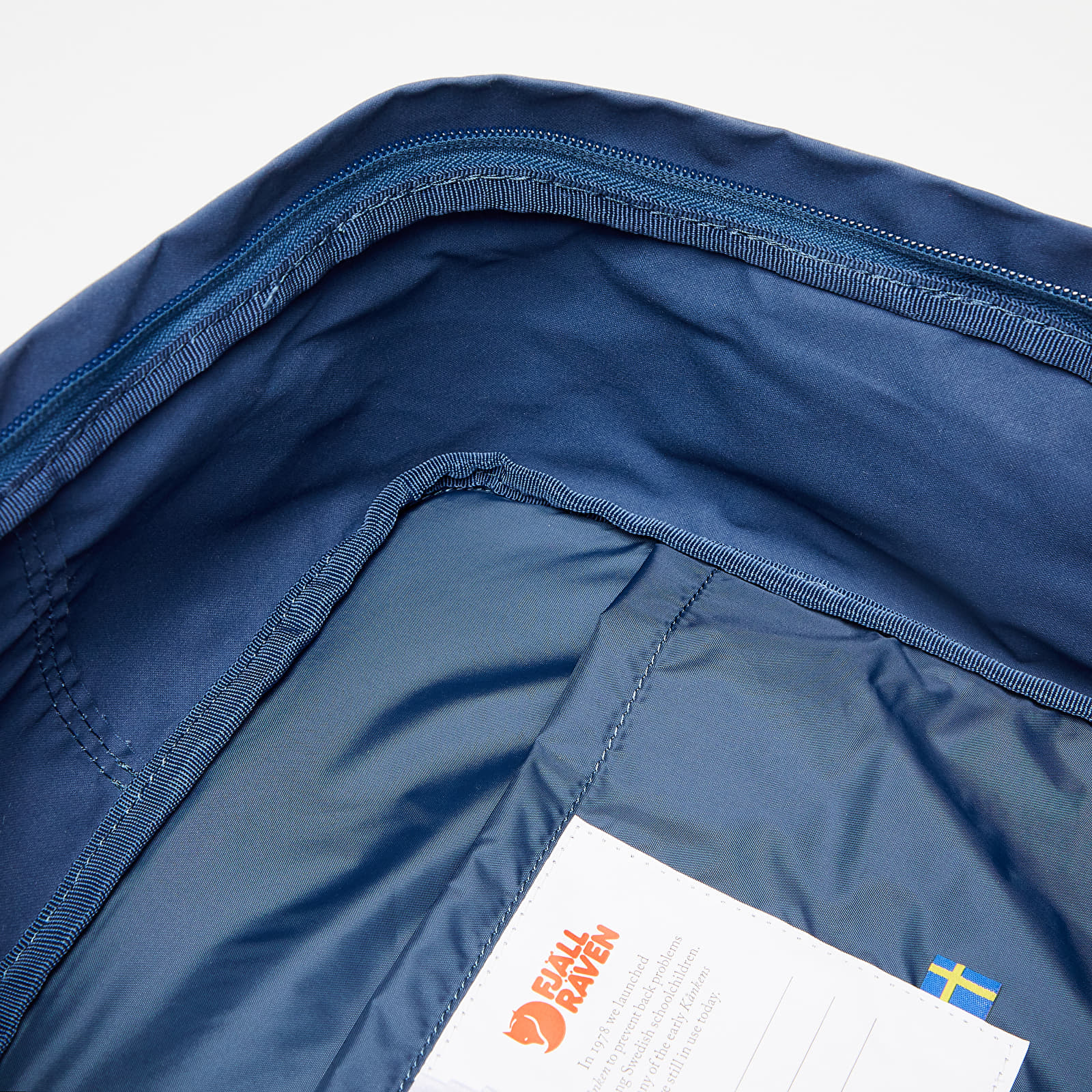 Fjallraven kanken royal blue pinstripe backpack clearance