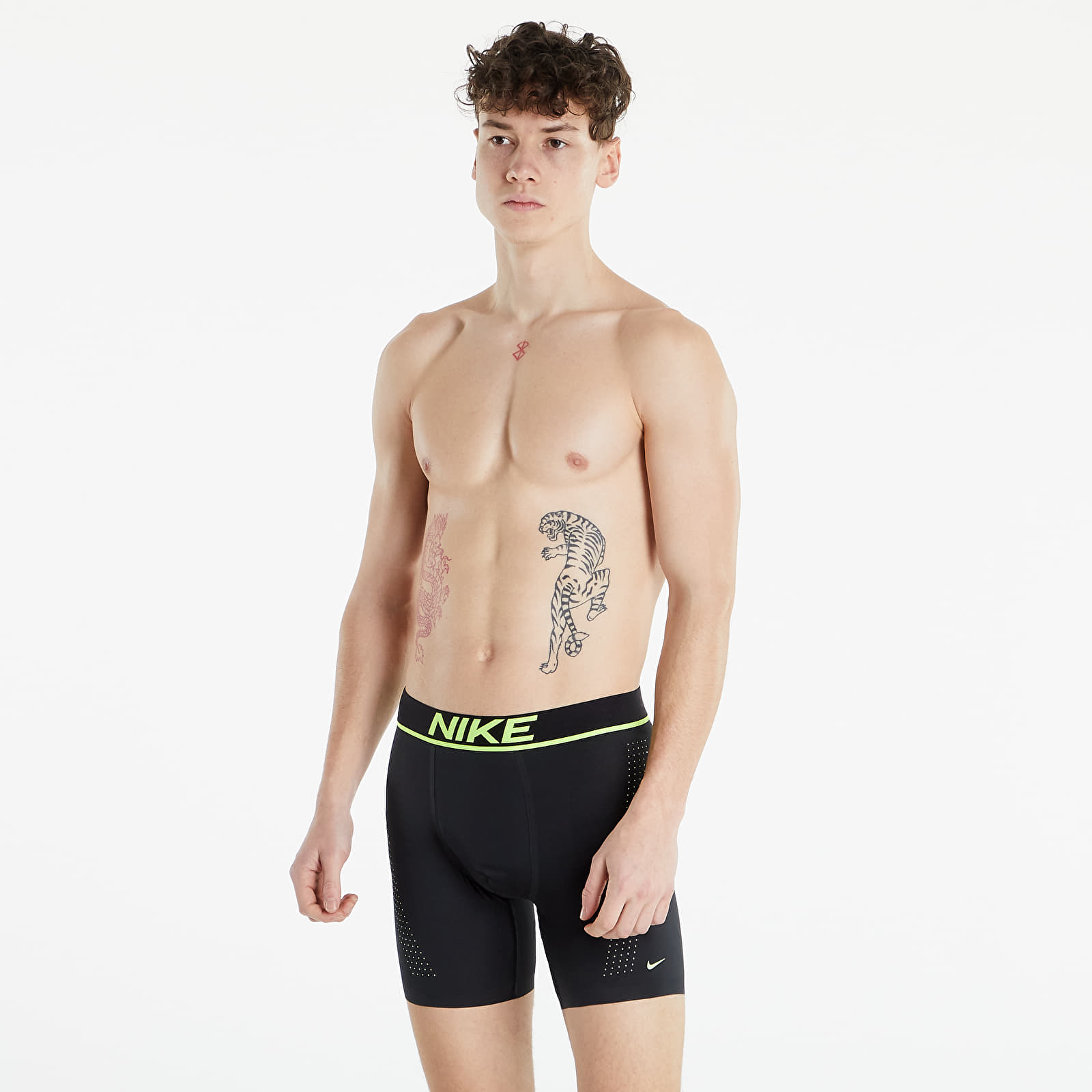 Nike Boxer Brief Black/ Volt - 1 | YEO