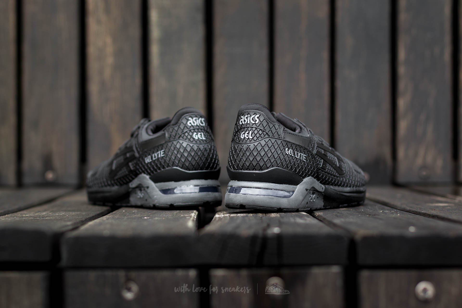 Asics gel lyte evo black store