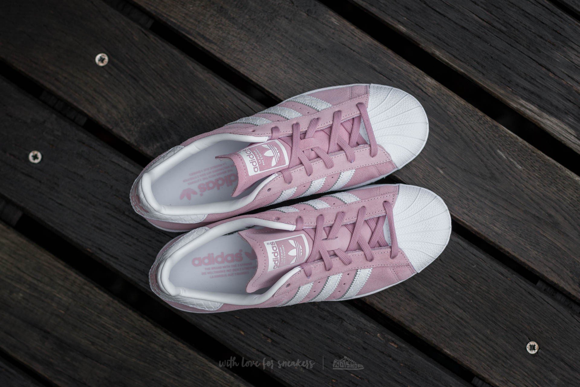 N i cip k adidas Superstar W Ftw White Pink Footshop