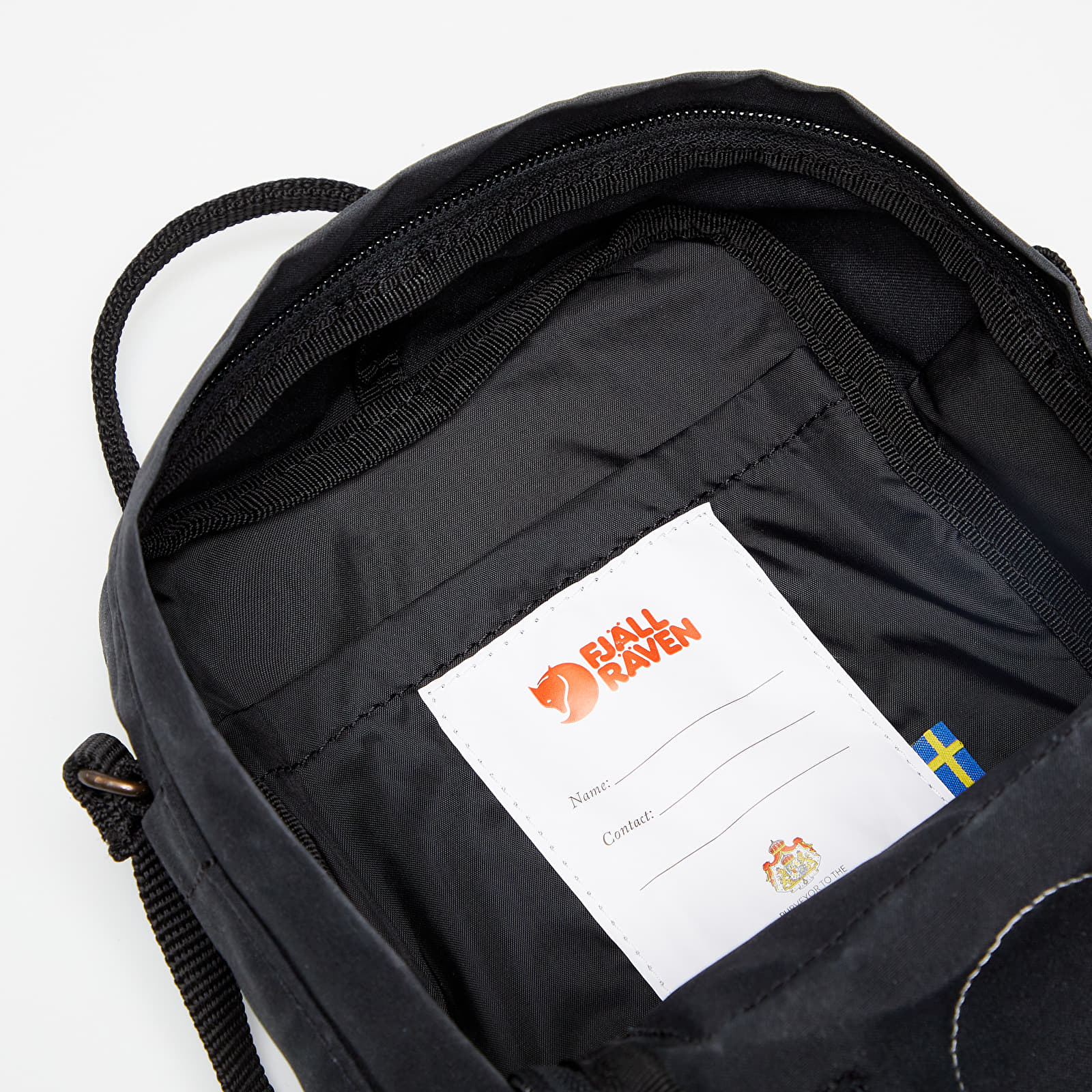 Umhängetaschen Fjällräven Kånken Sling Black
